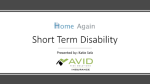 Short Term Disability Video